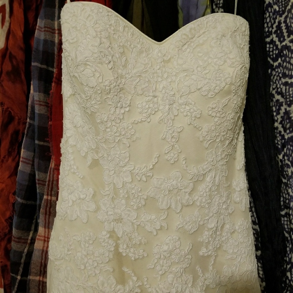 Priscilla of Boston 2759 Lace Wedding Dress - Picture 7 of 7